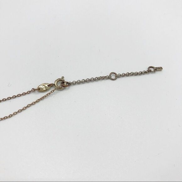 Fossil Necklace Rhinestone Mini Owl Slide Charm Brass - Picture 11 of 11